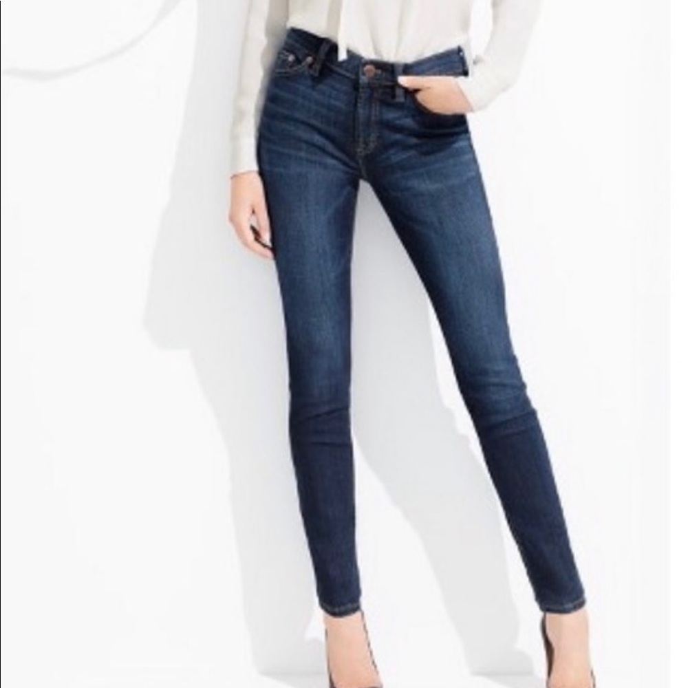 JCREW high rise skinny jeans